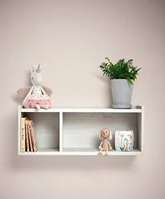 NEW Mamas Papas Atlas Shelf Nimbus White Nursery Furniture Children Bedroom UK • £49.63