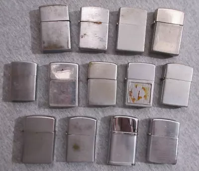 Vintage Lighters In Various Conditions Lot Of 13 Lot CB • $0.99