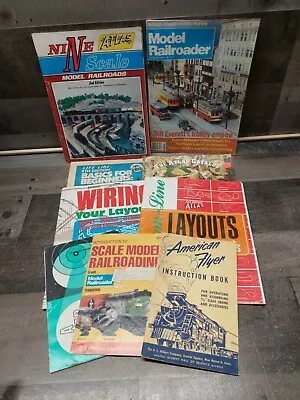 Model Railroader Magazine And Instructions Lot Of 9 • $29.38