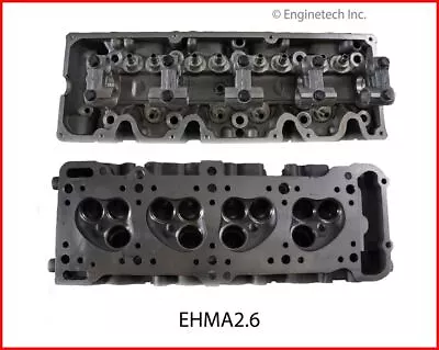 Bare Cylinder Head (1) - For 89-94 Mazda 2.6L SOHC L4 12V 2606 - 92.00mm Bore - • $431.49