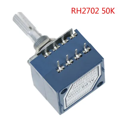 1Pcs Potentiometer 50K Log Alps Audio Amp Volume Control Pot Stereo W Loudn_hf • $7.03