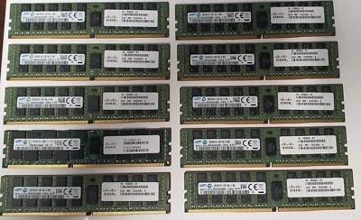 Samsung 32GB M393A4K40BB0-CPB DDR4-2133 RDIMM PC4-17000P-R Dual Rank X10 • $350