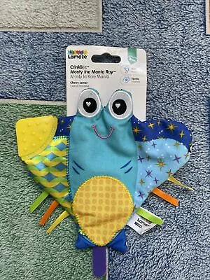 Lamaze Crinklies ~ Monty The Manta Ray ~ With Chewy Corner • $20