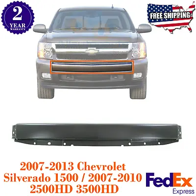 Front Bumper Primed For 2007-2013 Chevy Silverado 1500 / 2007-2010 2500HD 3500 • $112.95