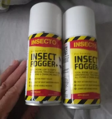 Insecto Insect Fogger 150ml X2 • £15