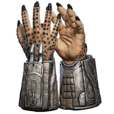 Halloween Alien Vs. Predator Pair Of Gloves Latex Cosplay Movie Dress Up Props • $33