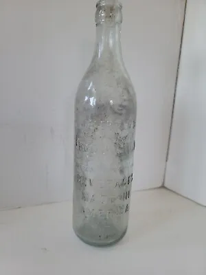 Vintage Clicquot Club Beverages Glass Bottle #8 Massachusetts Mallis Made In USA • $8.99