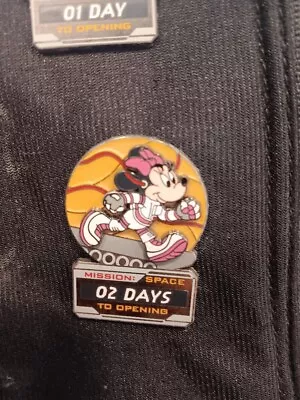 Disney Collectible Pins -- Mission Space Countdown To Opening Day L/E Of 1000 • $29