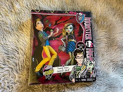 Monster High Picnic Casket Frankie Stein & Jackson Jakyll Nib 2 Pack Bhm97 • $59.50