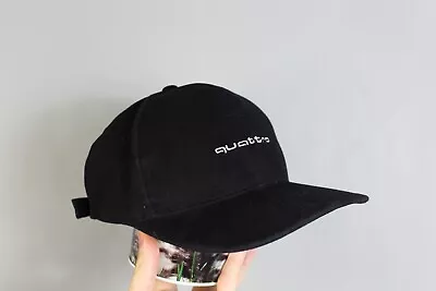 $39.99 • Buy Vintage Rare Audi Quattro Black Cap Hat 