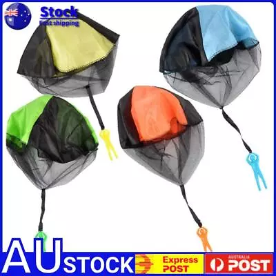 Hand Throwing Kids Mini Play Parachute Toy Man Model Outdoor Sports Toys • $8.48