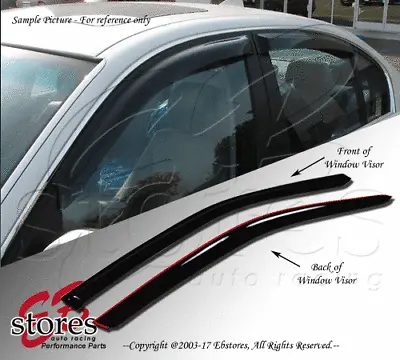 Vent Shade Window Visors Chevrolet Chevy Monte Carlo 00-03 04 05 06 LS SS 2pcs • $48.95