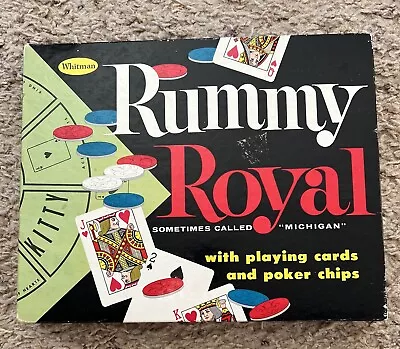 Vintage 1959 Whitman Rummy Royal Card Game • $24.50
