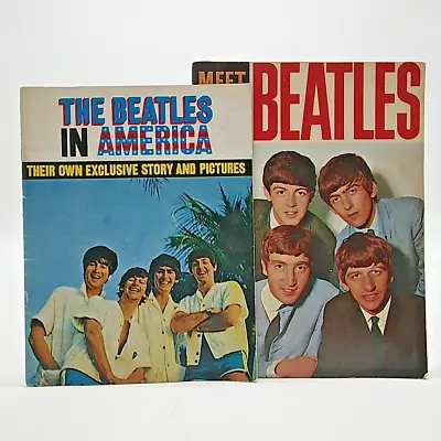 The Beatles Magazine Bundle Meet The Beatles Star Special/The Beatles In America • £10