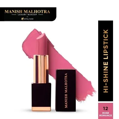 MyGlamm By Manish Malhotra Hi Shine Lipstick -  Rose Romance • $15.34