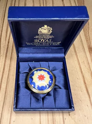 £12 • Buy Royal Worcester Millennium 2000 Pill Box/Trinket. In Original Box