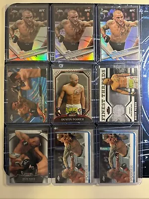 89 Total Cards UFC Lot - Jon Jones - Conor Mcgregor - Dustin Poirier • $102.50