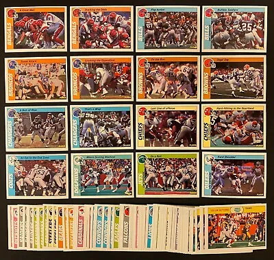 1988 Fleer Team Live Action Football Cards #1-88 - Complete Your Set - You Pick • $0.99