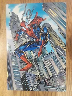 Spider-Man Exclusive Limited Edition Marvel Lithograph Signed Mark Bagley 1995 • $43.95