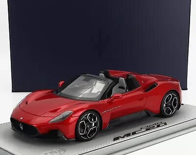 BBR MASERATI MC20 CIELO SPIDER 2022 ROSSO VINCENTE With Showcase 1/18 LE36 New! • $479