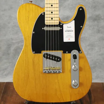 Fender Made In Japan Hybrid II Telecaster Vintage Natural With Gig Bag • $993.73