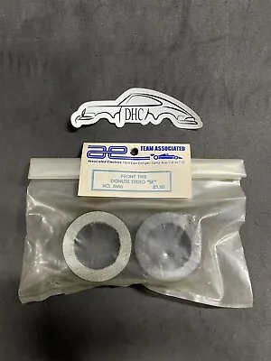 Team Associated Vintage RC Car Part # 3666 Front Tire Donuts Trued “SK”  • $9.99