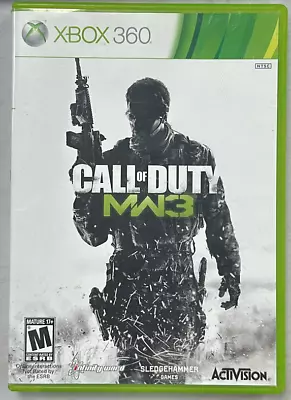 Call Of Duty Modern Warfare 3 MW3 (Microsoft Xbox 360 2011) (B118-14) No Manual • $4.50