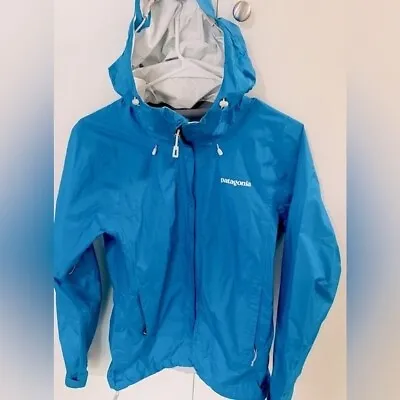 Patagonia Stretch Nano Storm Rain Jacket Blue Women’s XS STY83806SP15 • $85