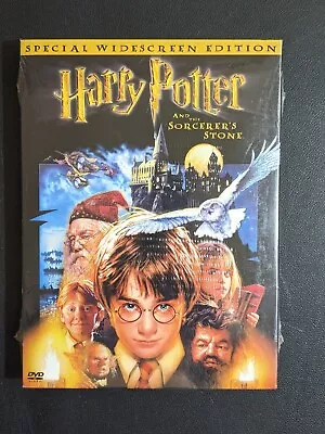 Harry Potter & The Sorcerer's Stone DVD Special Widescreen Edition Sealed 2002 • $4.25