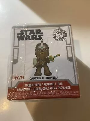 Funko Star Wars Captain Merumeru Bobble Head Mini Vinyl Box Figure Sealed NEW • $9.99