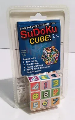 £9.81 • Buy Sudoku Cube By Jay Brain Teaser Puzzles New In Package W/ Instructions Booklet
