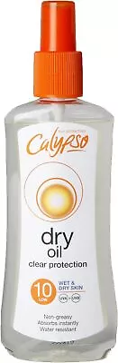 Calypso Wet Skin Dry Oil Spray With SPF10 200 Ml 200 (Pack Of 1)  • £10.19