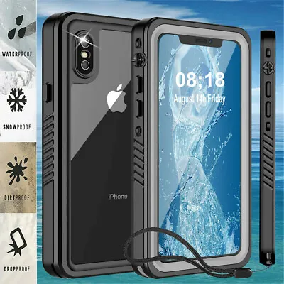 $24.99 • Buy Life Waterproof Shock Dust Proof Case Cover IPhone 14 Pro Max 13 12 11 XS XR 8 7