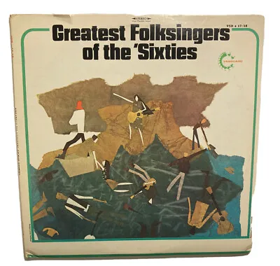 GREATEST FOLKSINGERS OF THE SIXTIES 1972 Vinyl 2XLPs VSD-17/18 Baez Dylan   EX • $19.99