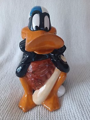 Vintage Daffy Duck Warner Bros 1993 Baseball Cookie Jar • $22.50