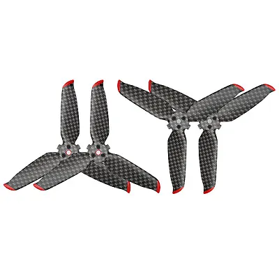 4pcs Sunnylife Carbon Fiber Propellers For DJI FPV Combo Drone 5328S-CF2 • £21.59