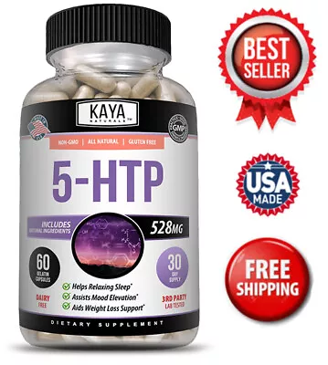 5-HTP 60Ct Serotonin Support For Sleep And Stress Supports Weight Loss 5HTP • $9.78