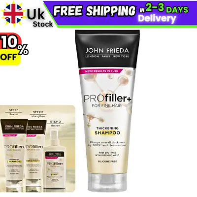 John Frieda PROfiller+ Thickening Shampoo For Thin Fine Hair 250ml • £10.80
