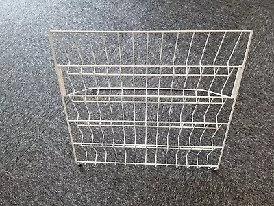 £20 • Buy Book/Card Rack Display Stand White 5 Tier Wire Cards Magazine Leaflets Used