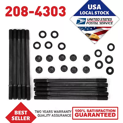 208-4303 Cylinder Head Studs Kit For Acura Integra GSR B18C1 B18C5 1994‑2001 • $102.99