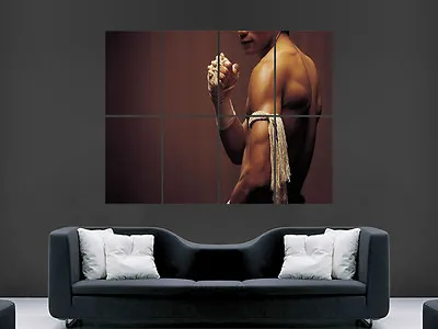 Muay Thai Boxing  Art Wall Large Image Giant Poster Huge • £18.75