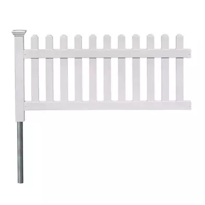 Zippity Outdoor Products Picket Fence No-Dig Steel Pipe Anchor Kit 3 Ft. X 6 Ft. • $113.40