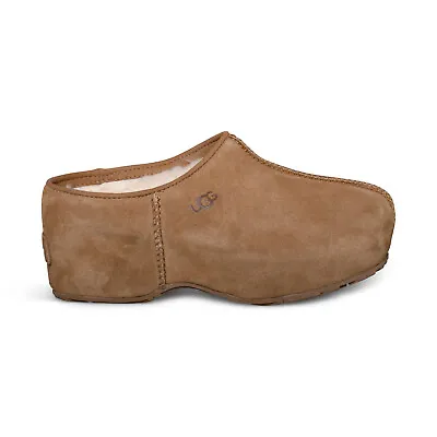 Ugg Cottage Clog Chestnut Suede Wool Slip On Women's Slippers Size Us 6/uk 4 New • $114.99