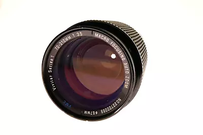 Vivitar Series 1 70-210 F/3.5 Macro Focusing Zoom Lens (Konica AR) • $6.97