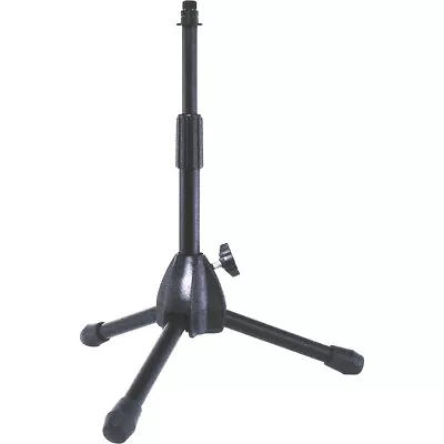 Musician's Gear Low Profile Tripod Base Mic Stand Black • $9.99