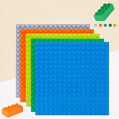 16x16 Dots Baseplate Base Plate Building Blocks Compatible For LEGO Duplo Boards • $16.49