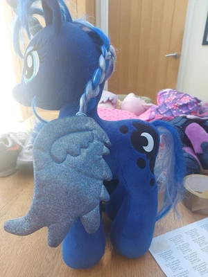 £7.99 • Buy Build-a-Bear My Little Pony PRINCESS LUNA 18  Plush Unicorn Pegasus