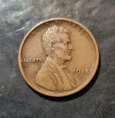 1918-s Lincoln Wheat Penny Sharp • $6.49