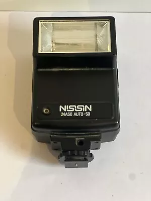 Nissin 24ASO Auto-SO Camera Flash Vintage Collectable • $29.99