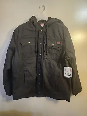 Wrangler Workwear Men's Insulated Sherpa Lined Jacket Color Black Size Large • $54